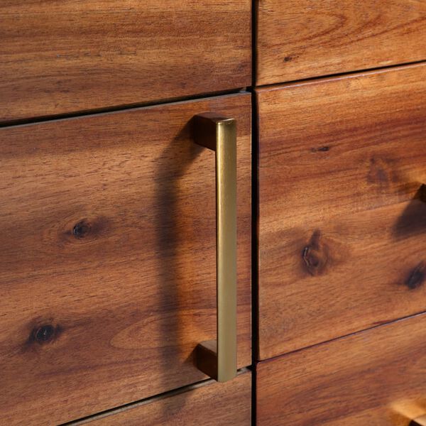 vidaXL Μπουφές 115 x 35 x 70 εκ. από Μασίφ Ξύλο Ακακίας