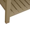 vidaXL Υπερυψωμ. Ζαρντινιέρα Κήπου Αν. Καφέ 110x45x79 εκ. Πολυπρ/λένιο