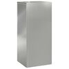 vidaXL Στήριξη φυτών 3 pcs Ασημί 24 x 24 x 75 εκ.