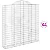vidaXL &Sigma;&upsilon;&rho;&mu;&alpha;&tau;&omicron;&kappa;&iota;&beta;ώ&tau;&iota;&alpha; &Tau;&omicron;&xi;&omega;&tau;ά 4 &tau;&epsilon;&mu;. 200x30x200/220 &epsilon;&kappa;. &Gamma;&alpha;&lambda;&beta;&alpha;&nu;. &Alpha;&tau;&sigma;ά&lambda;&iota;