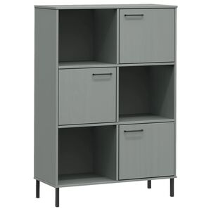 vidaXL &Beta;&iota;&beta;&lambda;&iota;&omicron;&theta;ή&kappa;&eta; OSLO &Gamma;&kappa;&rho;&iota; 90x35x128,5 &epsilon;&kappa;. &Mu;&alpha;&sigma;ί&phi; &Xi;ύ&lambda;&omicron; &mu;&epsilon; &Mu;&epsilon;&tau;. &Pi;ό&delta;&iota;&alpha;