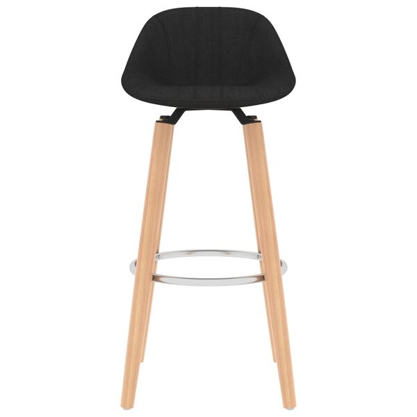 vidaXL &Sigma;&kappa;&alpha;&mu;&pi;ό &Mu;&pi;&alpha;&rho; 2 &tau;&epsilon;&mu;. &Mu;&alpha;ύ&rho;&alpha; &Upsilon;&phi;&alpha;&sigma;&mu;ά&tau;&iota;&nu;&alpha;