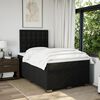 vidaXL &Kappa;&rho;&epsilon;&beta;ά&tau;&iota; Boxspring &mu;&epsilon; &Sigma;&tau;&rho;ώ&mu;&alpha; &Mu;&alpha;ύ&rho;&omicron; 120x200 &epsilon;&kappa;. &Upsilon;&phi;&alpha;&sigma;&mu;ά&tau;&iota;&nu;&omicron;