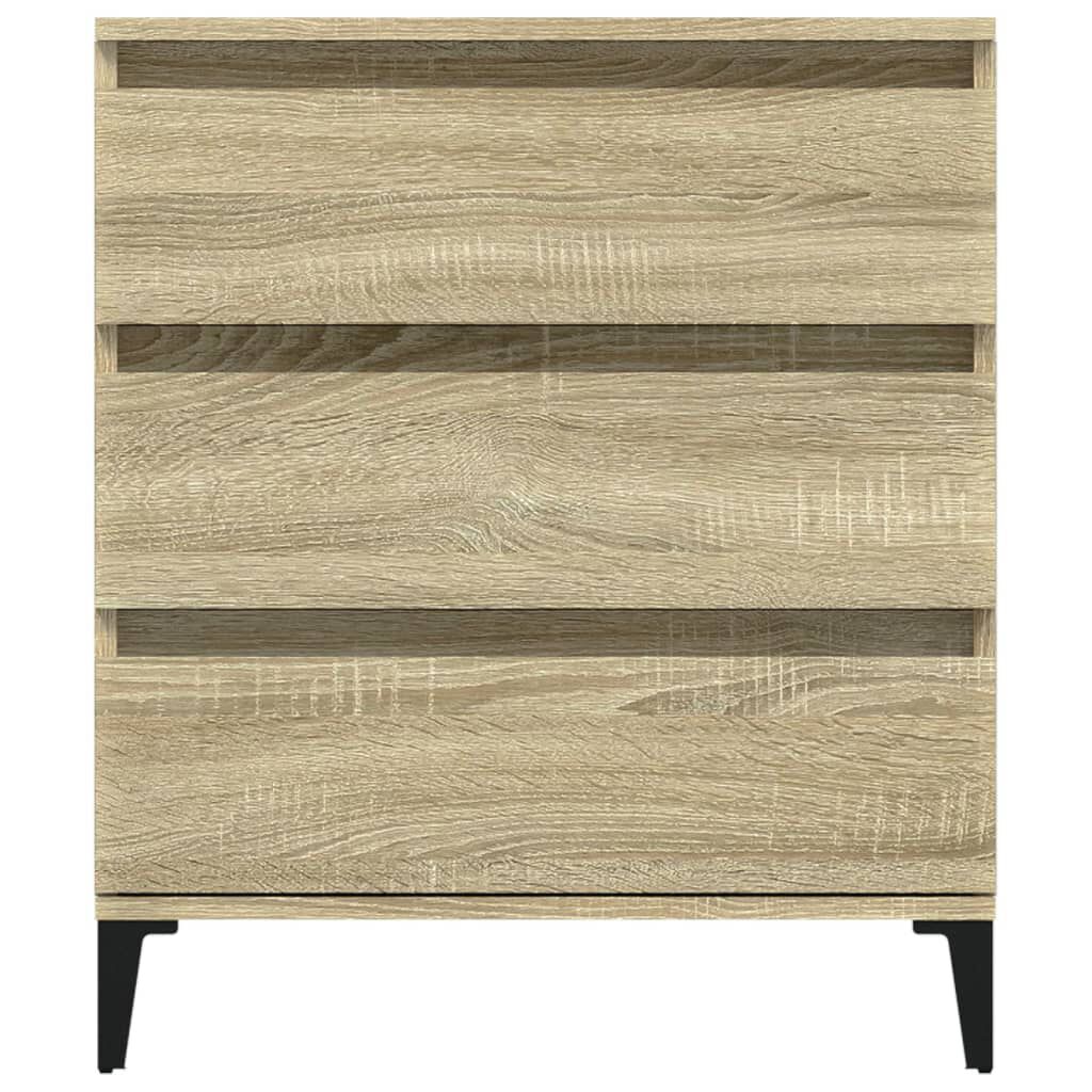 vidaXL Συρταριέρα Sonoma Δρυς 60x35x70 εκ. Επεξεργασμένο Ξύλο