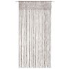 vidaXL Κουρτίνα Μακραμέ Taupe 140 x 240 εκ. Βαμβακερή