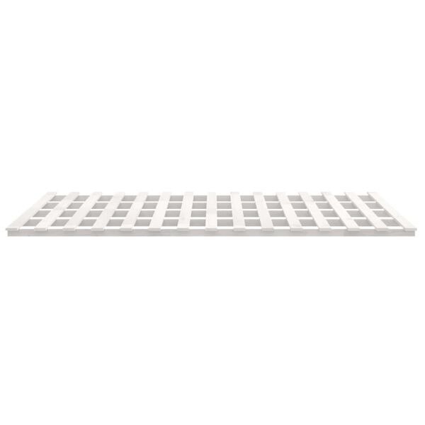 vidaXL Πλαίσιο Κρεβατιού Λευκό 160 x 200 εκ. από Μασίφ Ξύλο Πεύκου
