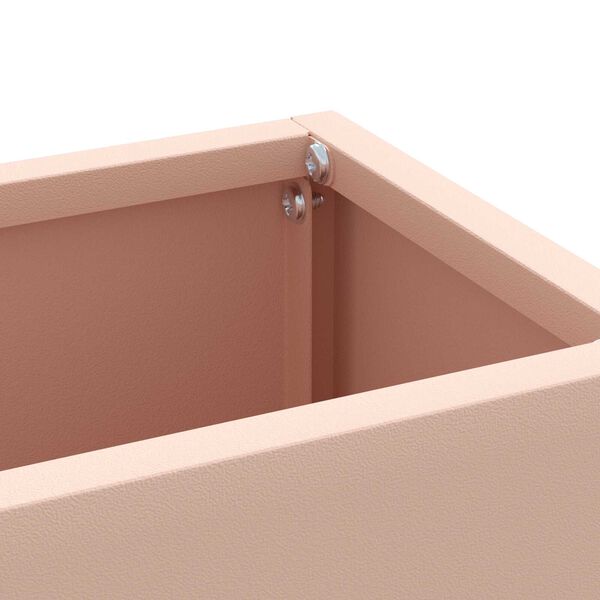 vidaXL Ροζ Θήκη Ομπρέλας - 28x12x41 εκ Ατσάλι