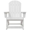 vidaXL Καθιστική Καρέκλα Ροκ Adirondack Λευκό 73.5 x 92 x 90εκ