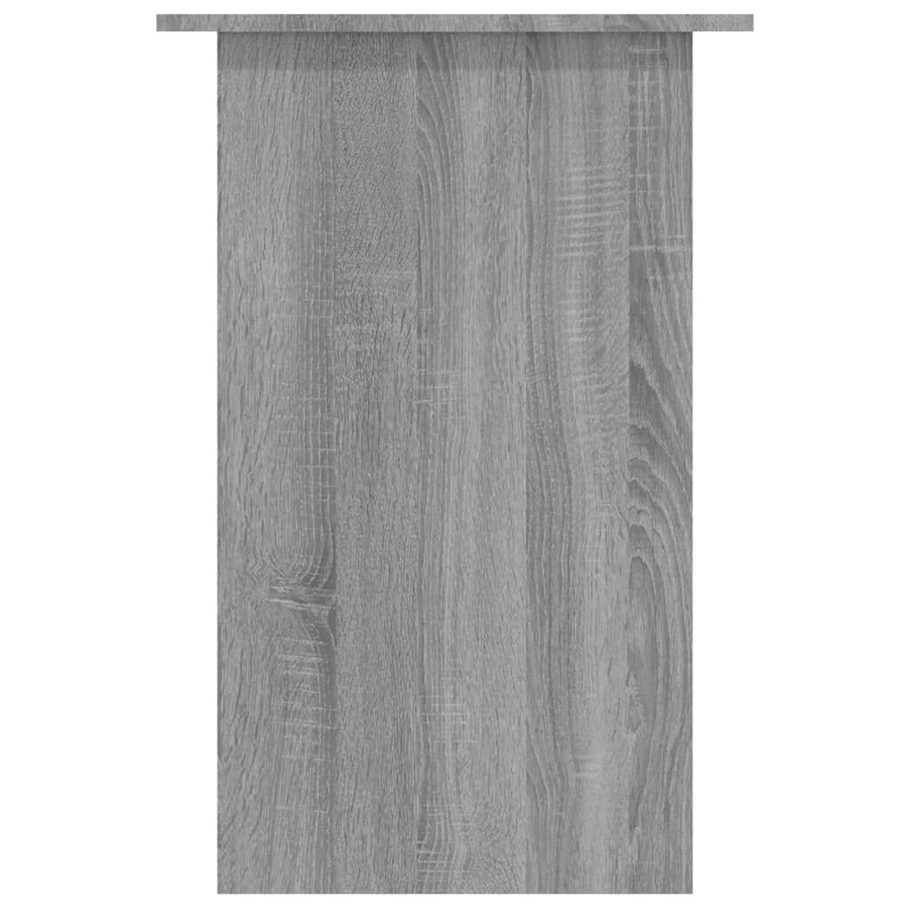 vidaXL Γραφείο Γκρι Sonoma 90x50x74 εκ. από Επεξεργασμένο Ξύλο