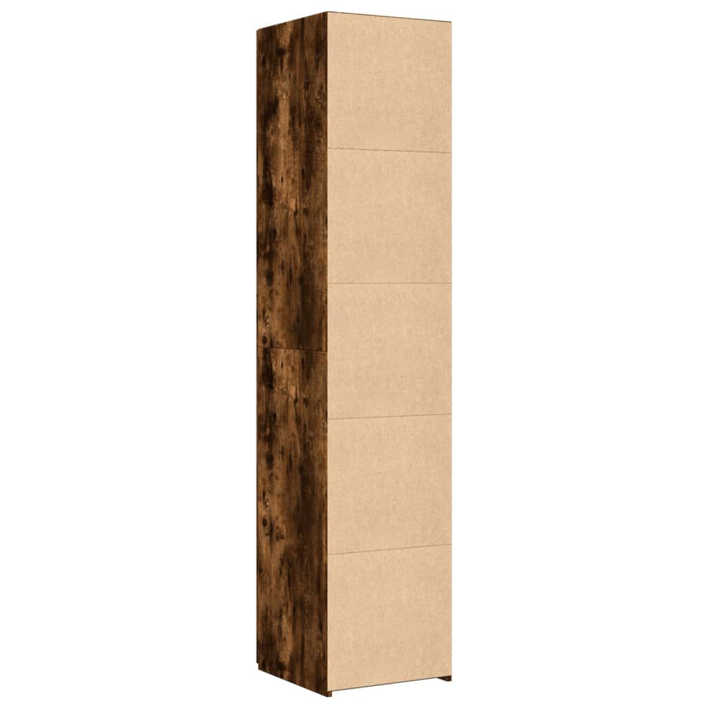vidaXL Ντουλάπι Καπνιστή Δρυς 40x42,5x185 εκ. από Επεξεργασμένο Ξύλο