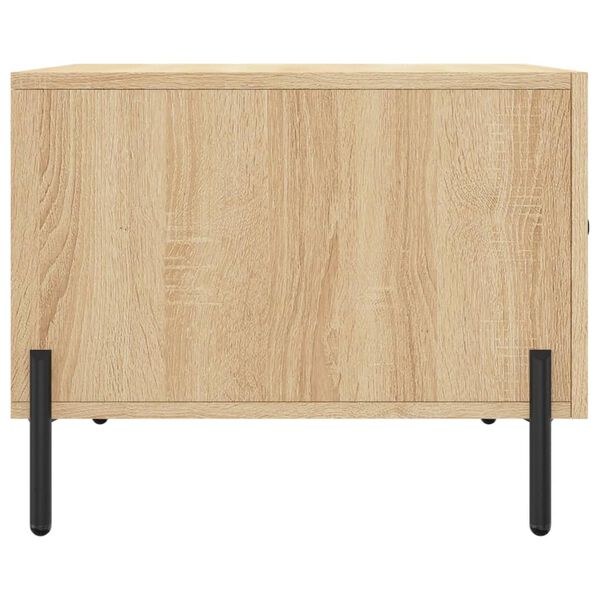 vidaXL Τραπεζάκι Σαλονιού Sonoma Δρυς 50x50x40 εκ. Επεξεργασμένο Ξύλο