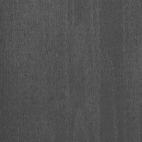 vidaXL Ντουλάπα HAMAR Σκ. Γκρι 99 x 45 x 137 εκ. Μασίφ Ξύλο Πεύκου