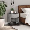 vidaXL Κομοδίνο Γκρι Sonoma 40x31x50 εκ. από Επεξεργασμένο Ξύλο