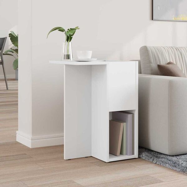 vidaXL End Table &Lambda;&epsilon;&upsilon;&kappa;ό 35 x 40 x 55 &epsilon;&kappa;. &Epsilon;&pi;&epsilon;&xi;&epsilon;&rho;&gamma;&alpha;&sigma;&mu;έ&nu;&omicron; &xi;ύ&lambda;&omicron;