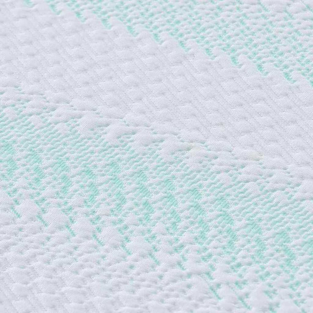vidaXL Στρώματα Λευκό και Πράσινο 70 x 200 cm