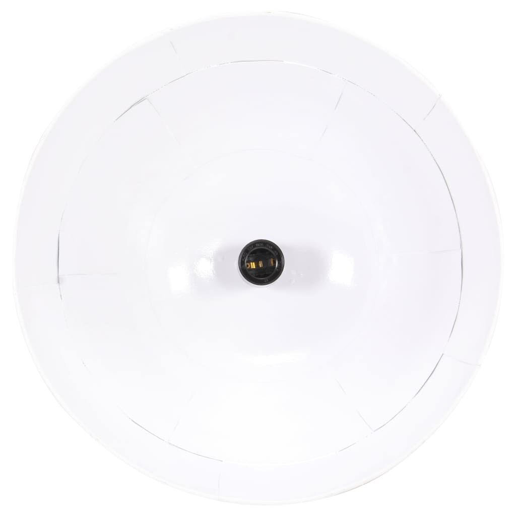 vidaXL Φωτιστικό Κρεμαστό Vintage Στρογγυλό 25 W Λευκό 31 εκ. Ε27