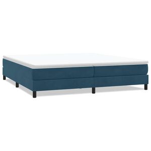 vidaXL Box Spring &Kappa;&rho;&epsilon;&beta;ά&tau;&iota; &chi;&omega;&rho;ί&sigmaf; &sigma;&tau;&rho;ώ&mu;&alpha; &Sigma;&kappa;&omicron;ύ&rho;&omicron; &mu;&pi;&lambda;&epsilon; 200x220cm &Beta;&epsilon;&lambda;&omicron;ύ&delta;&iota;&nu;&omicron;