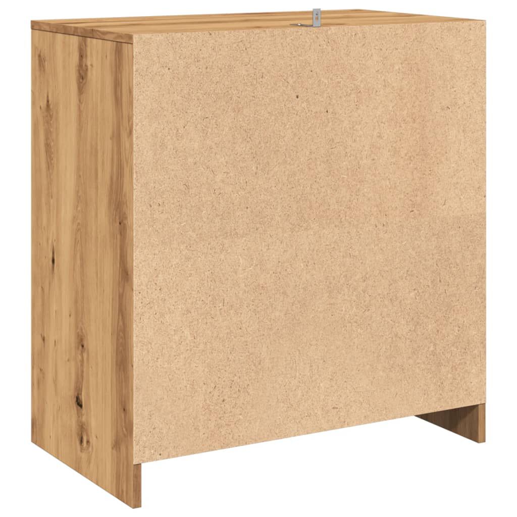 vidaXL Μπουφές Artisan Δρυς 70x41x75 εκ. από Επεξεργασμένο Ξύλο