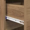 vidaXL Παπουτσοθήκη με συρτάρι artisan δρυς 100.5 x 28 x 100 εκ