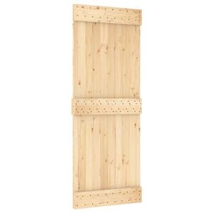 vidaXL &Sigma;&upsilon;&rho;ό&mu;&epsilon;&nu;&eta; &Pi;ό&rho;&tau;&alpha; NARVIK &Phi;&upsilon;&sigma;&iota;&kappa;ό &kappa;&alpha;&iota; &Mu;&alpha;ύ&rho;&omicron; 80 x 210 &epsilon;&kappa; (213,5 &epsilon;&kappa;)