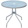 vidaXL &Tau;&rho;&alpha;&pi;έ&zeta;&iota; Bistro &Gamma;&kappa;&rho;&iota; 80 x 71 &epsilon;&kappa;. &Alpha;&tau;&sigma;ά&lambda;&iota;&nu;&omicron;