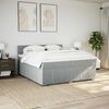 vidaXL &Kappa;&rho;&epsilon;&beta;ά&tau;&iota; Boxspring &mu;&epsilon; &Sigma;&tau;&rho;ώ&mu;&alpha; &Alpha;&nu;&omicron;&iota;&chi;&tau;ό &Gamma;&kappa;&rho;&iota; 200x200 &epsilon;&kappa;. &Upsilon;&phi;&alpha;&sigma;&mu;ά&tau;&iota;&nu;&omicron;