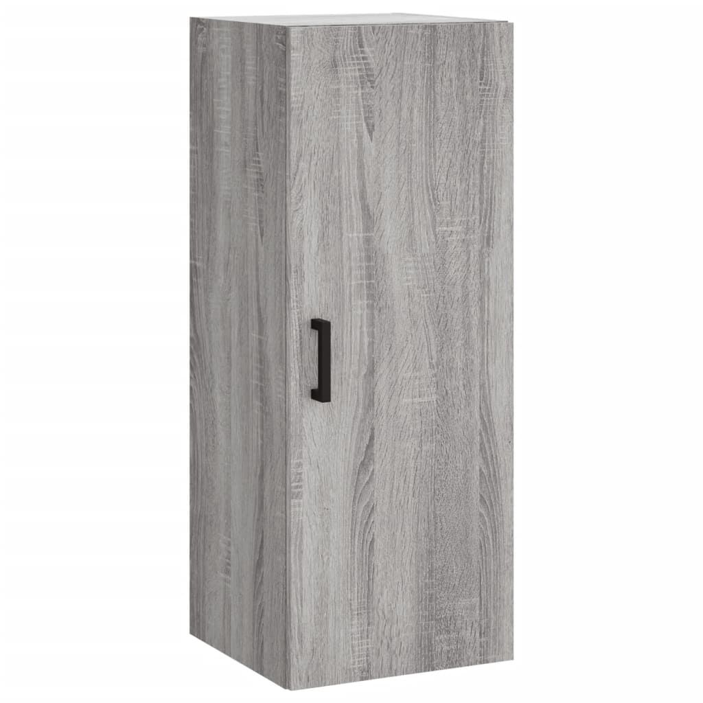 vidaXL Ντουλάπι Τοίχου Γκρι Sonoma 34,5 x 34 x 90 εκ.