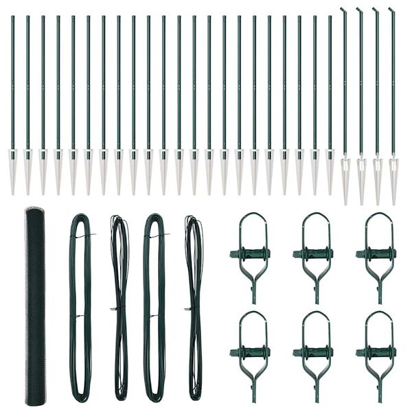 vidaXL &Sigma;&tau;ύ&lambda;&omicron;&sigmaf; &Pi;&epsilon;&rho;&iota;&phi;&rho;ά&xi;&epsilon;&omega;&nu; &Pi;&rho;ά&sigma;&iota;&nu;&omicron; 50 x 1,6 m (25 mm &delta;ί&chi;&tau;&upsilon;)