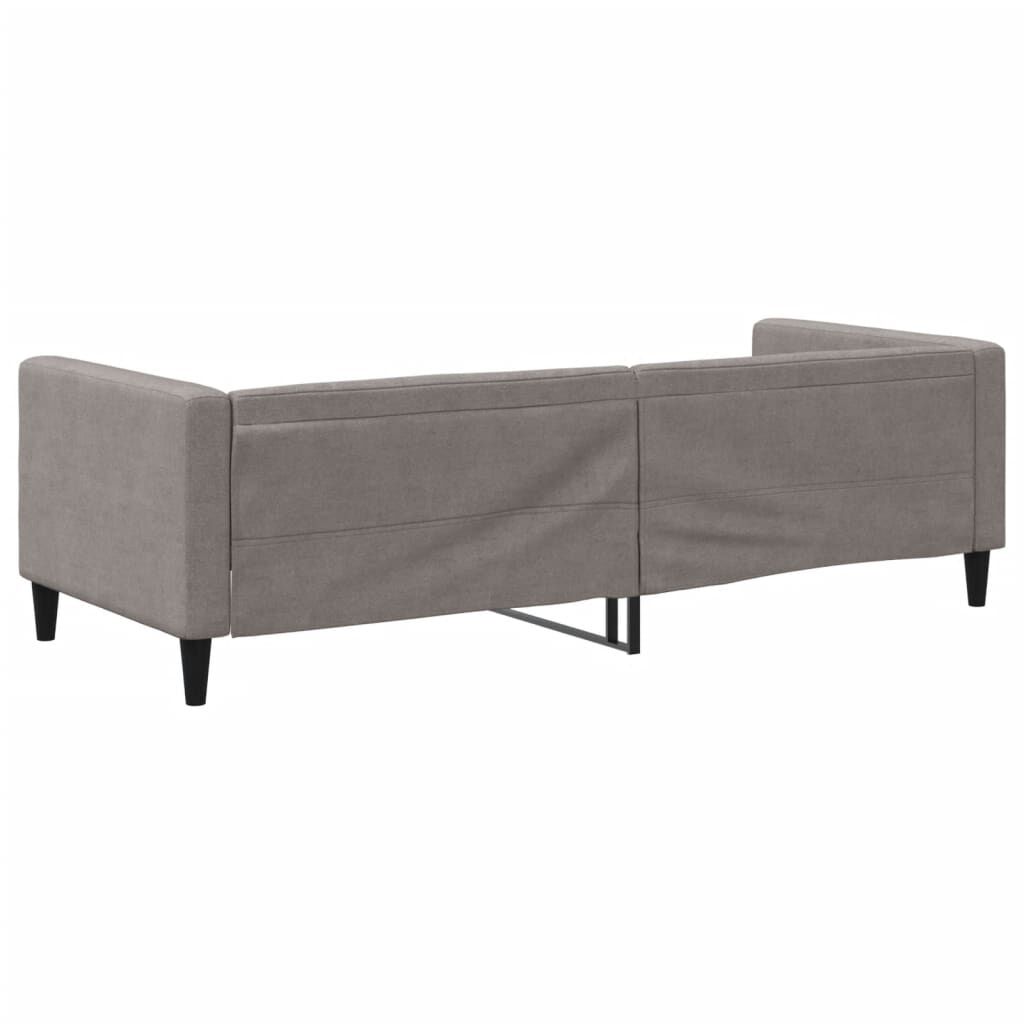 vidaXL Καναπές Κρεβάτι Taupe 80 x 200 εκ. Υφασμάτινος