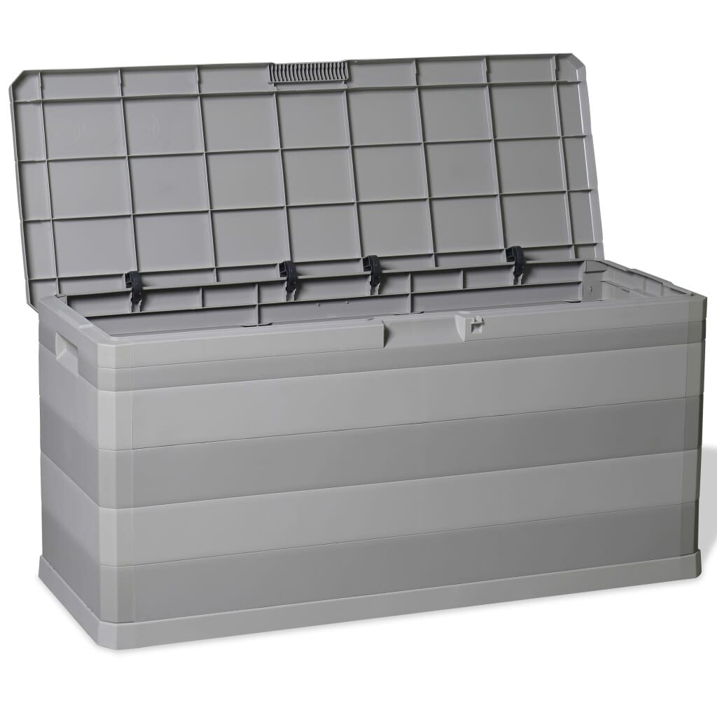 vidaXL Μπαούλο Αποθήκευσης Κήπου Gkri 117 x 45 x 56 εκ.