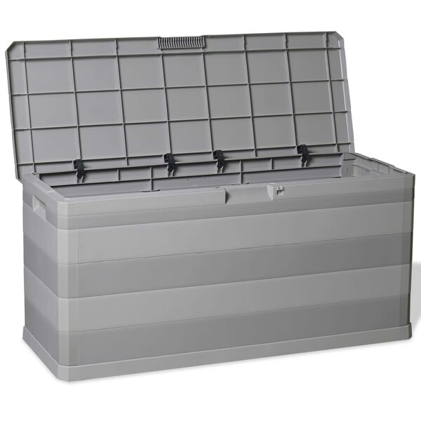 vidaXL Μπαούλο Αποθήκευσης Κήπου Gkri 117 x 45 x 56 εκ.