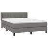 vidaXL &Kappa;&rho;&epsilon;&beta;ά&tau;&iota; Boxspring &mu;&epsilon; &Sigma;&tau;&rho;ώ&mu;&alpha; &Sigma;&kappa;&omicron;ύ&rho;&omicron; &Gamma;&kappa;&rho;&iota; 140x200 &epsilon;&kappa; &Upsilon;&phi;&alpha;&sigma;&mu;ά&tau;&iota;&nu;&omicron;