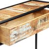 vidaXL Τραπέζι Κονσόλα 118 x 30 x 75 εκ. από Μασίφ Ανακυκλωμένο Ξύλο