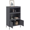 vidaXL Ντουλάπι Ανθρακί 68x39x113 εκ. από Ατσάλι