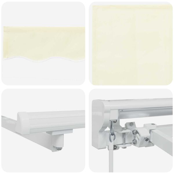 vidaXL Σκηνίτσα Αναδιπλούμενη Κρεμ 250x200 cm