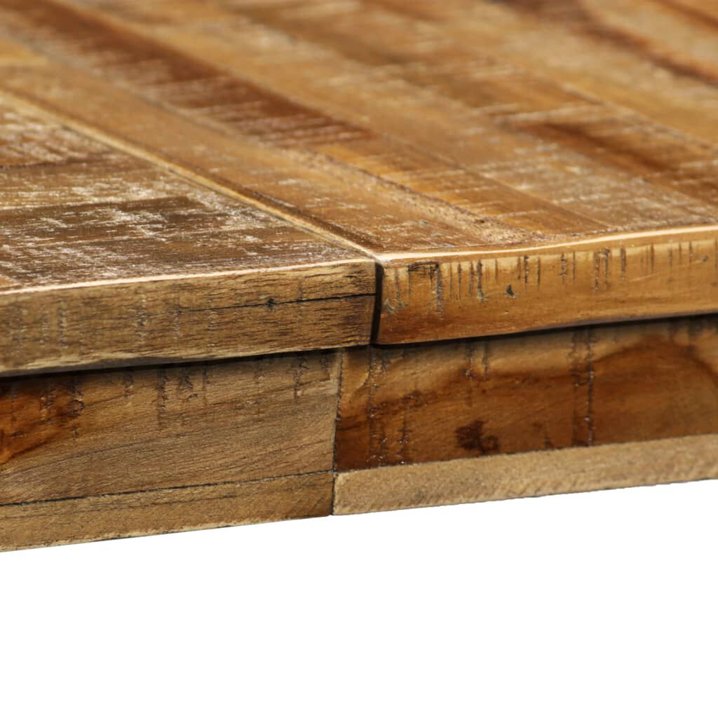 vidaXL Τραπεζαρία 180x90x76 εκ. από Ανακυκλωμένο Ξύλο Teak και Ατσάλι