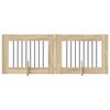 vidaXL &Pi;ύ&lambda;&eta; &Sigma;&kappa;ύ&lambda;&omicron;&upsilon; &mu;&epsilon; &Sigma;&tau;&eta;&rho;ί&gamma;&mu;&alpha;&tau;&alpha; 2 pcs Sonoma &Delta;&rho;&upsilon;&sigmaf; 80 x 60 cm