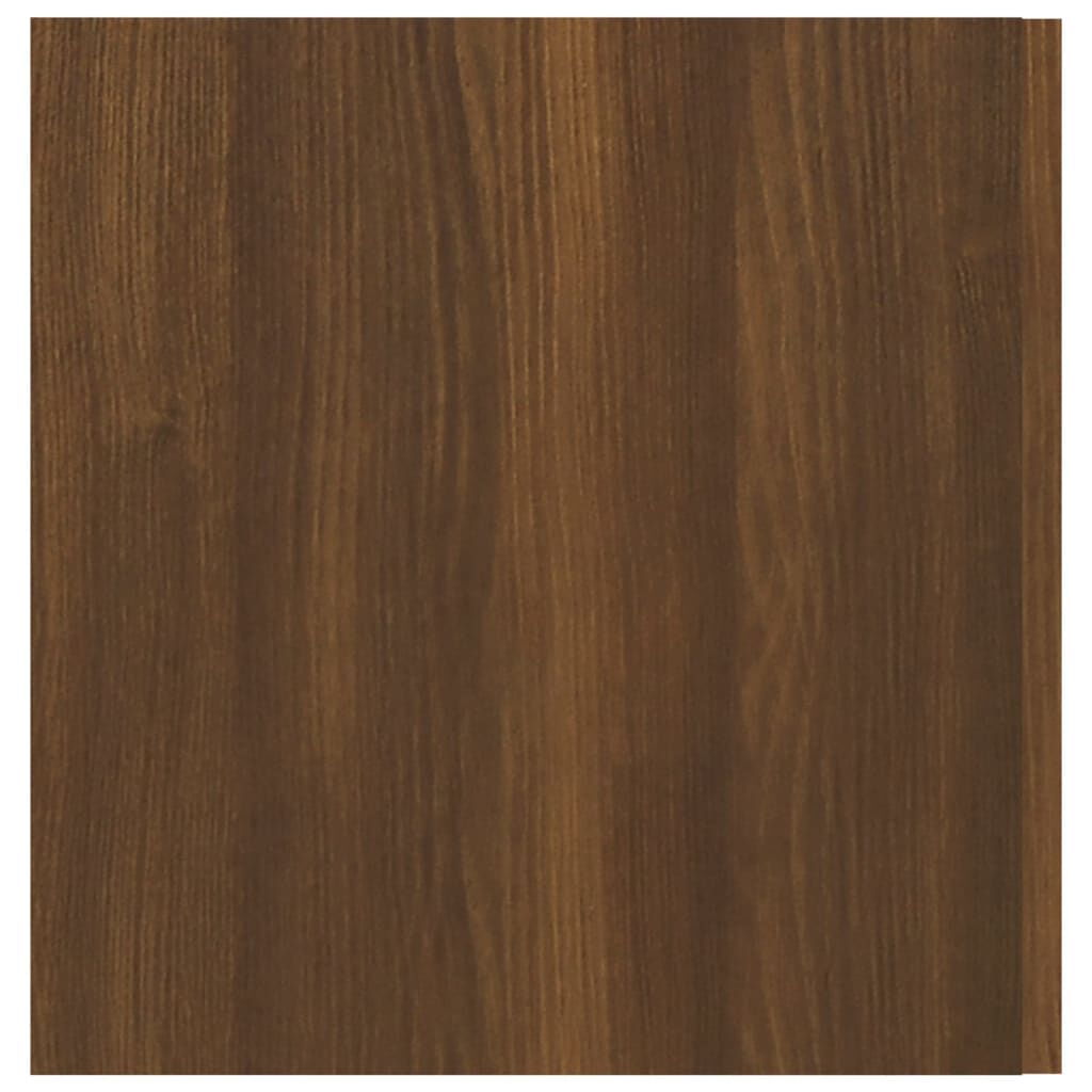 vidaXL Ντουλάπι Τοίχου Καφέ Δρυς 80x39x40 εκ. Επεξεργασμένο Ξύλο