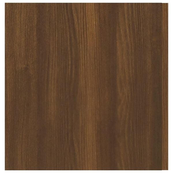 vidaXL Ντουλάπι Τοίχου Καφέ Δρυς 80x39x40 εκ. Επεξεργασμένο Ξύλο