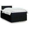 vidaXL &Kappa;&rho;&epsilon;&beta;ά&tau;&iota; Boxspring &mu;&epsilon; &Sigma;&tau;&rho;ώ&mu;&alpha; &Mu;&alpha;ύ&rho;&omicron; 120x200 &epsilon;&kappa;. &Upsilon;&phi;&alpha;&sigma;&mu;ά&tau;&iota;&nu;&omicron;