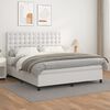 vidaXL &Kappa;&rho;&epsilon;&beta;ά&tau;&iota; Boxspring &mu;&epsilon; &Sigma;&tau;&rho;ώ&mu;&alpha; &Lambda;&epsilon;&upsilon;&kappa;ό 180x200 &epsilon;&kappa;. &Sigma;&upsilon;&nu;&theta;&epsilon;&tau;&iota;&kappa;ό &Delta;έ&rho;&mu;&alpha;