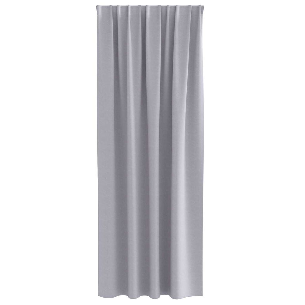 vidaXL Κουρτίνες 2 pcs Μεταλλικό Γκρι 245 x 140 εκ. Πολυεστέρας