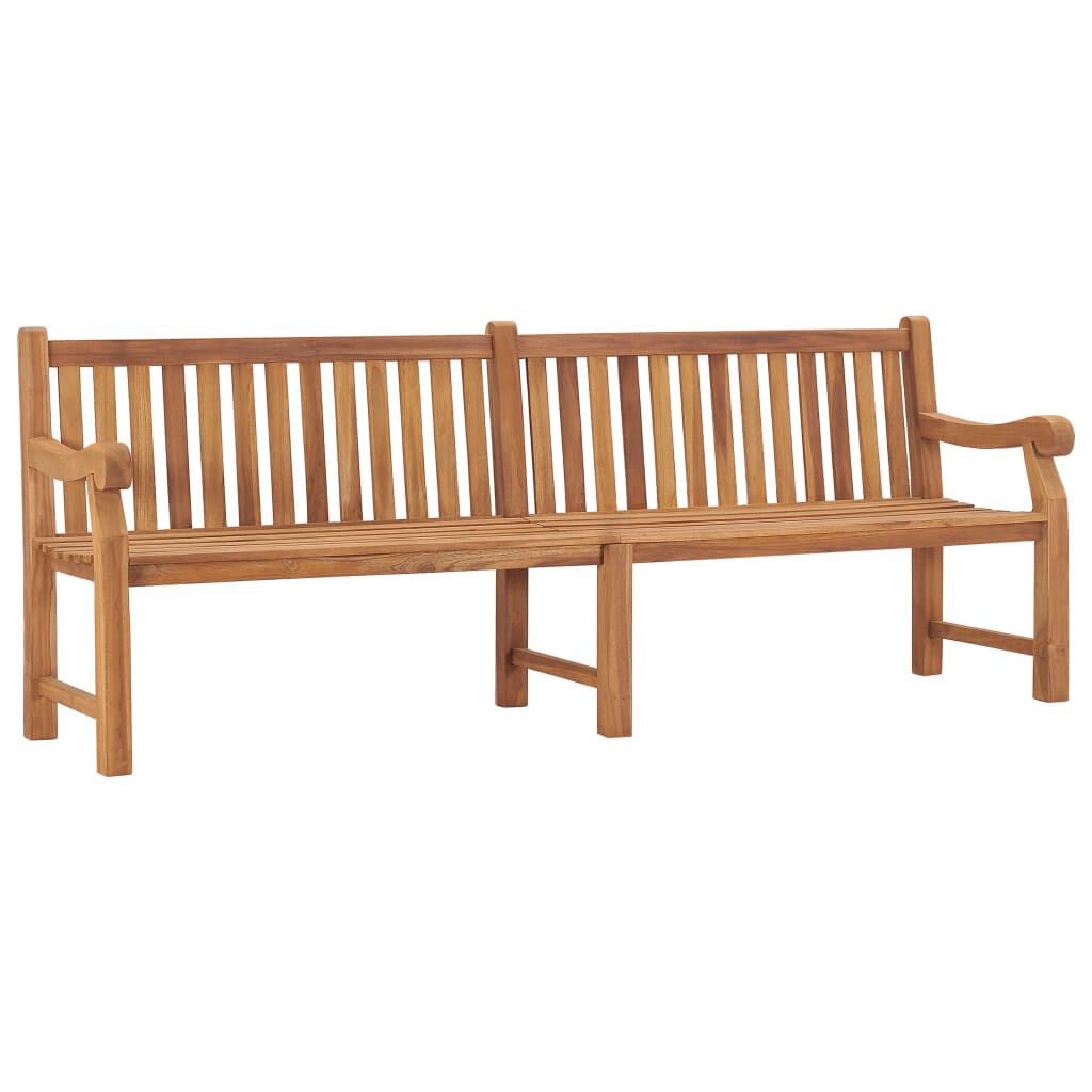vidaXL Παγκάκι Κήπου 228 εκ. από Μασίφ Ξύλο Teak