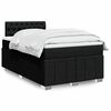 vidaXL &Kappa;&rho;&epsilon;&beta;ά&tau;&iota; Boxspring &mu;&epsilon; &Sigma;&tau;&rho;ώ&mu;&alpha; &Mu;&alpha;ύ&rho;&omicron; 120x200 &epsilon;&kappa;. &Upsilon;&phi;&alpha;&sigma;&mu;ά&tau;&iota;&nu;&omicron;