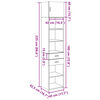 vidaXL Ντουλάπι Αποθήκευσης Στενό Δρυς 45x42,5x225 εκ. Επεξεργ. Ξύλο