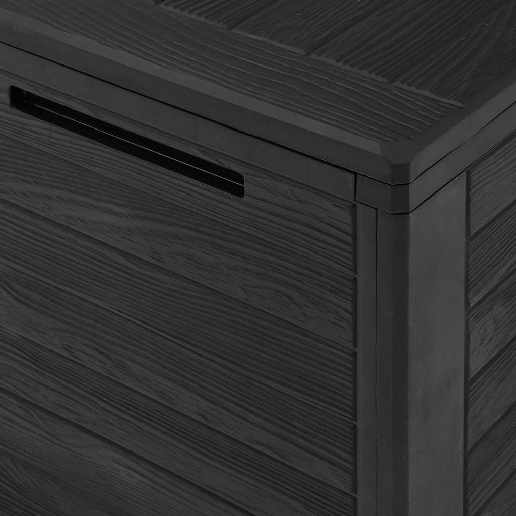vidaXL Μπαούλο Αποθήκευσης Κήπου Ανθρακί 78 x 44 x 55 εκ.