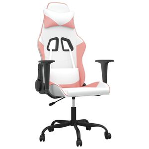 vidaXL &Kappa;&alpha;&rho;έ&kappa;&lambda;&alpha; Gaming &Lambda;&epsilon;&upsilon;&kappa;ό &kappa;&alpha;&iota; &Rho;&omicron;&zeta; &alpha;&pi;ό &Sigma;&upsilon;&nu;&theta;&epsilon;&tau;&iota;&kappa;ό &Delta;έ&rho;&mu;&alpha;