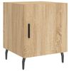 vidaXL Κομοδίνα 2 τεμ. Sonoma Δρυς 40x40x50 εκ. από Επεξεργασμένο Ξύλο