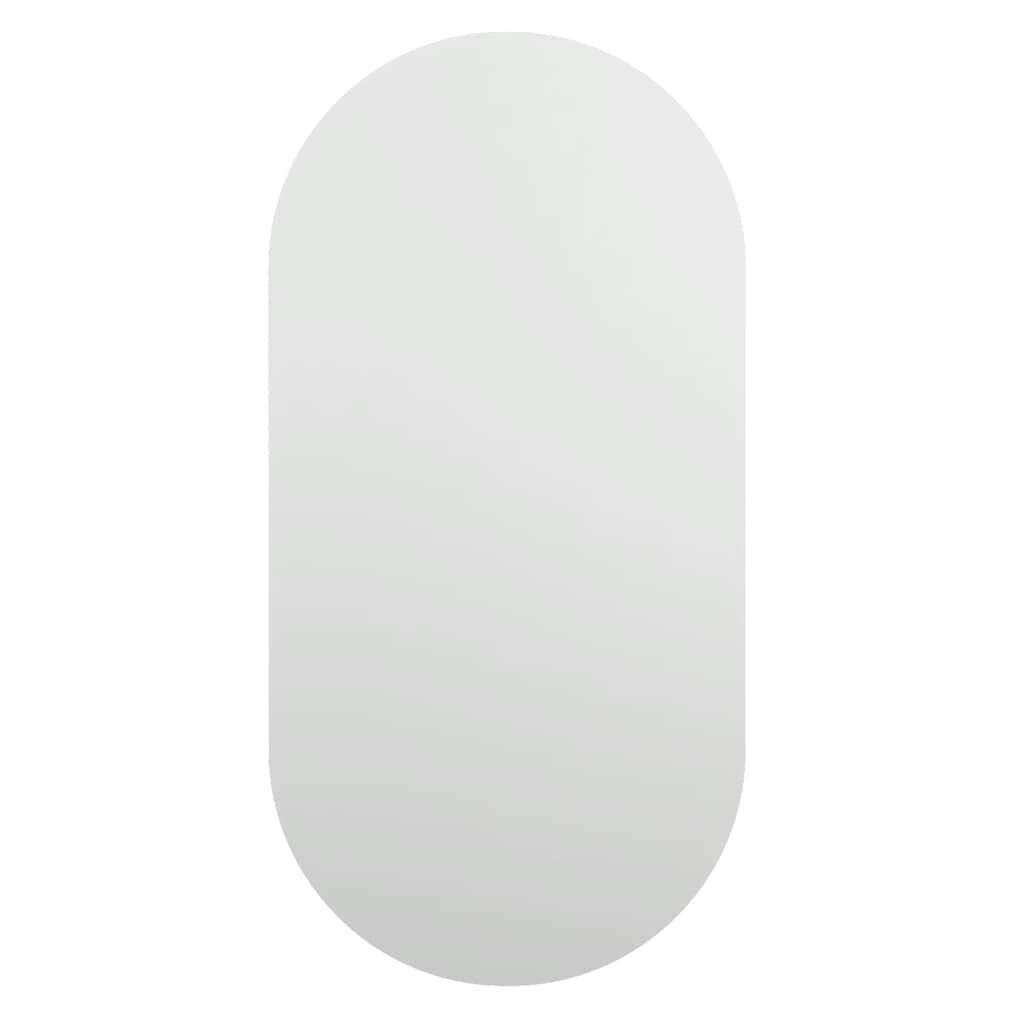 vidaXL Καθρέφτης με Φώτα LED 60x30 εκ. Γυαλί Οβάλ