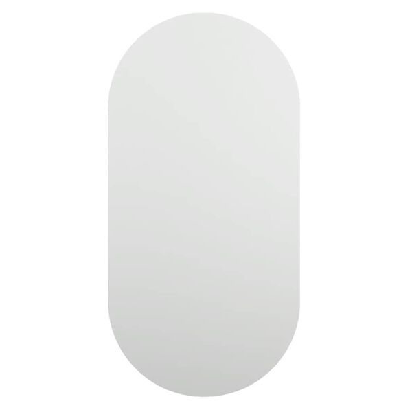 vidaXL Καθρέφτης με Φώτα LED 60x30 εκ. Γυαλί Οβάλ
